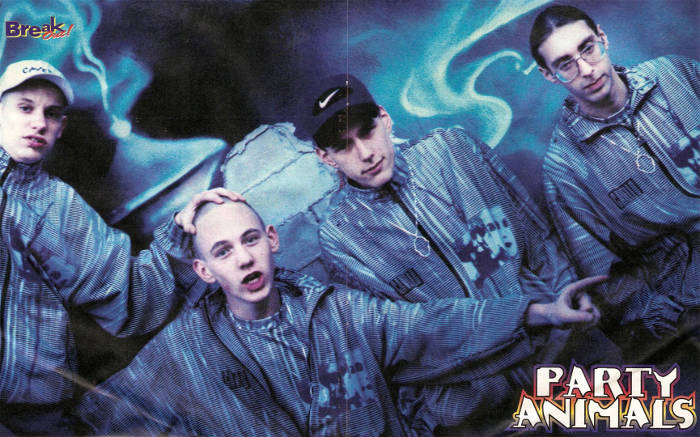 1997: Evert, Robert, Patrick & Paul